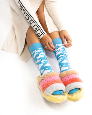 Sock Candy cloud slouch socks scrunch socks